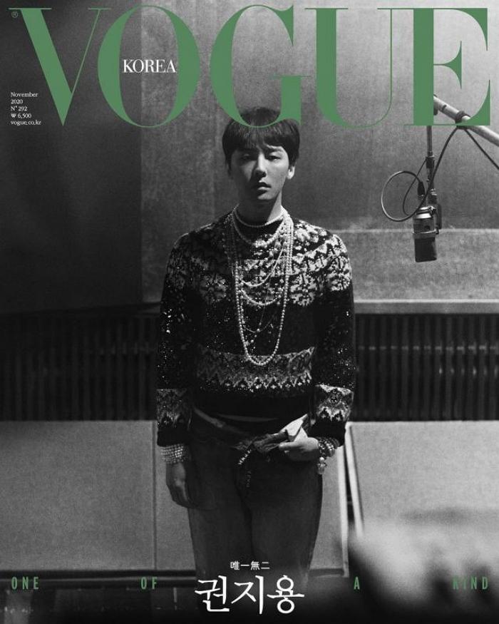 G-DRAGON 來了！韓國版《VOGUE》11月號公開封面大片，以不同的身分宣布王者回歸！