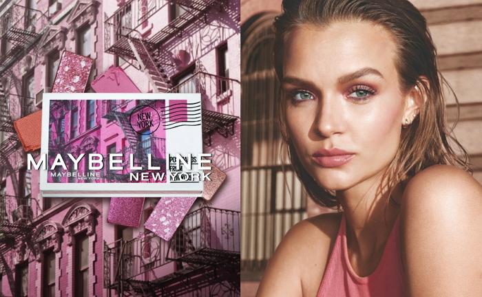 Maybelline 零廢色「紐約時尚眼彩盤」四種質地打造清透仙氣妝容！