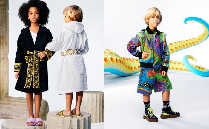 Versace 全新童裝系列呼應海底王國靈感，讓孩子們也能加入Versacepolis的世界！