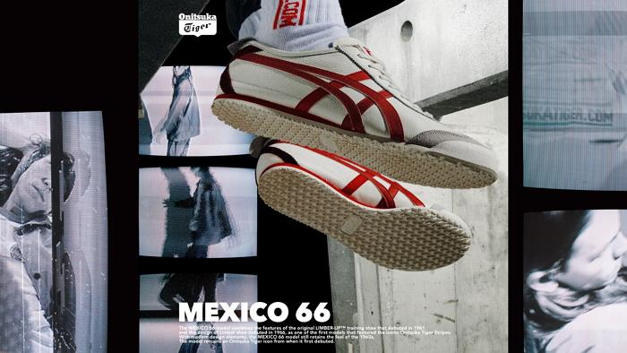 鬼塚虎推出ULTIMATE 81 EX 慶賀鞋款40周年慶 經典MEXICO 66 紅色上市