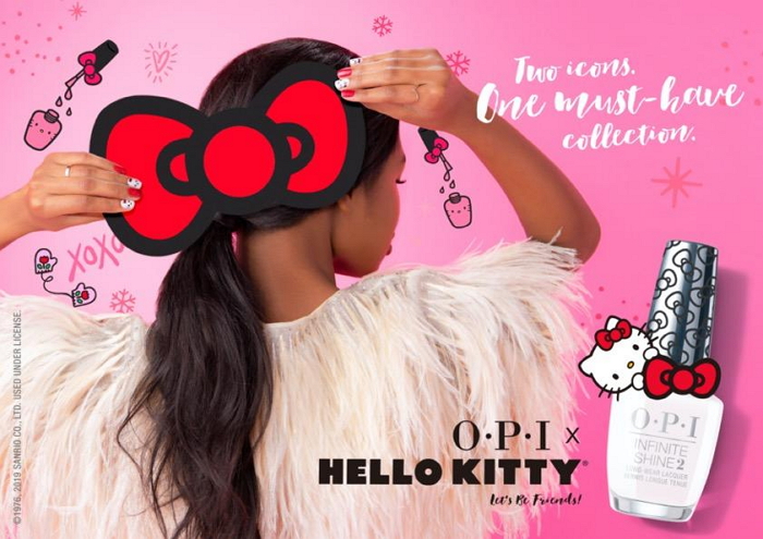 年度最萌熱潮襲捲指尖 貓界網美再出擊！Hello Kitty Collection by OPI 耀眼假期系列