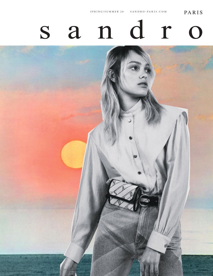 Sandro 2020春天系列 由藝術拼貼照片展現專屬於巴黎的詩意、優雅和自由精神