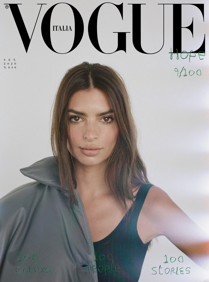 義大利《Vogue》發行百人封面，勇於宣告希望與美麗之聲