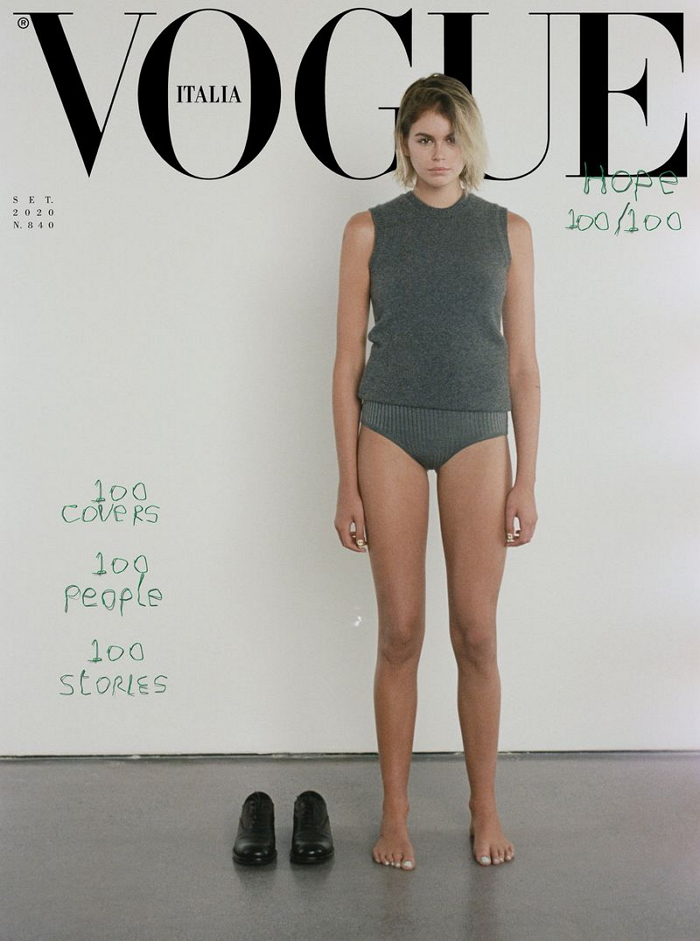 義大利《Vogue》發行百人封面，勇於宣告希望與美麗之聲