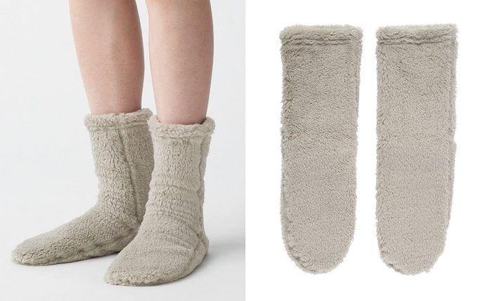 MUJI 是冬季的最佳夥伴：絨毛襪、羽絨圍巾、羊毛針織帽是必備清單